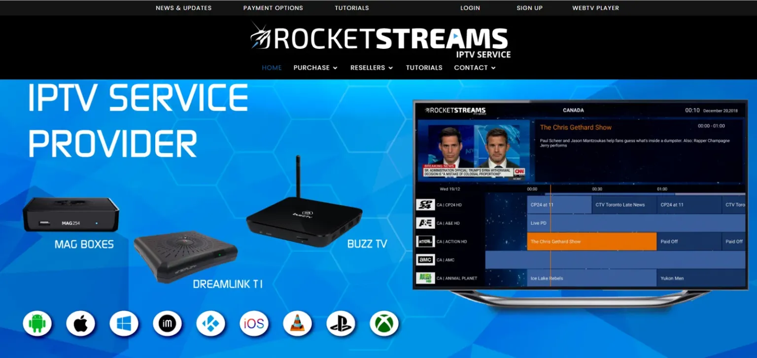 Rocket Streams IPTV_img